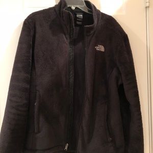 The North Face Black Furry Fleece Jacket